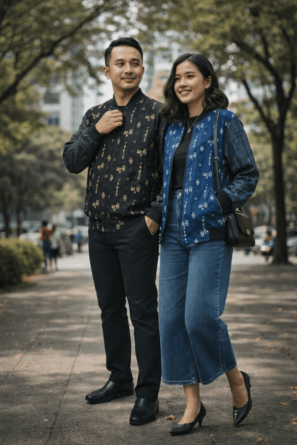 Jaket Bomber Batik ZayRu