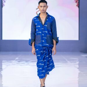 ZayRu Shirt Sasana Biru