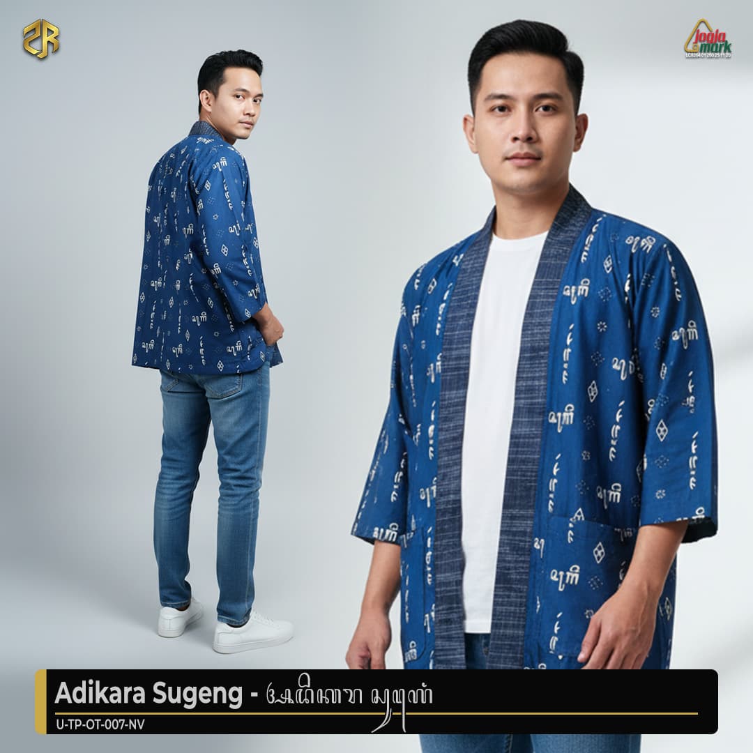 Batik Outer Adikara Navy